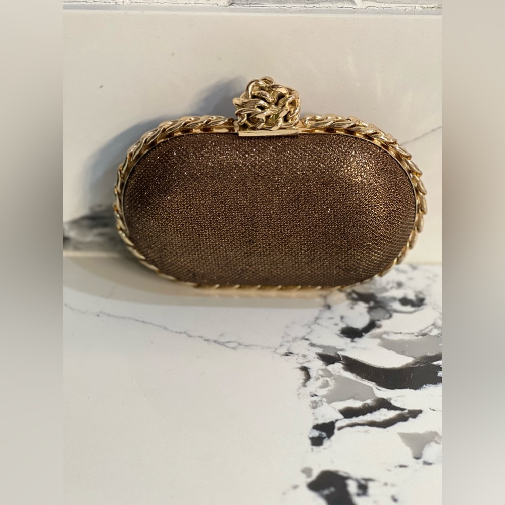 Shiny Evening Small Clutch Hand Bag